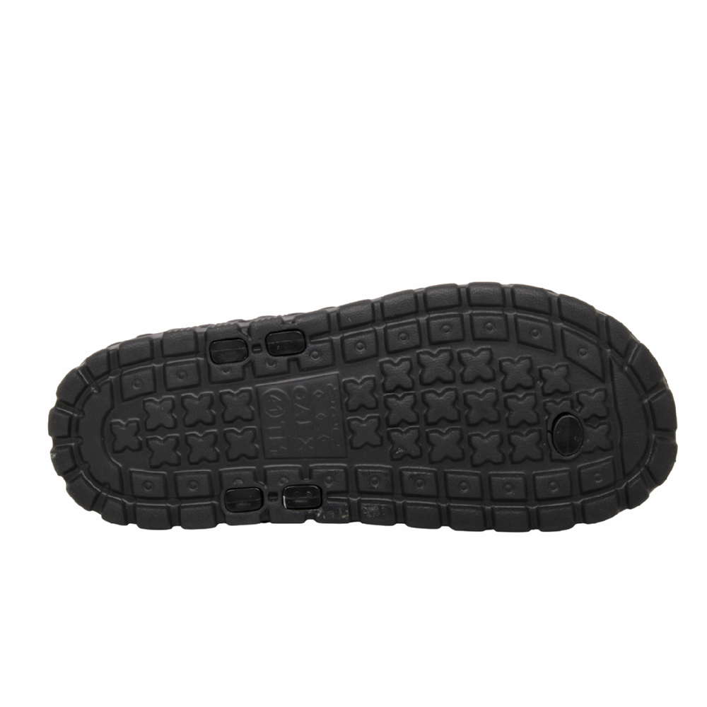 M- CALX MASAJLI EVA TERLİK - M-125 - SİYAH-BEYAZ