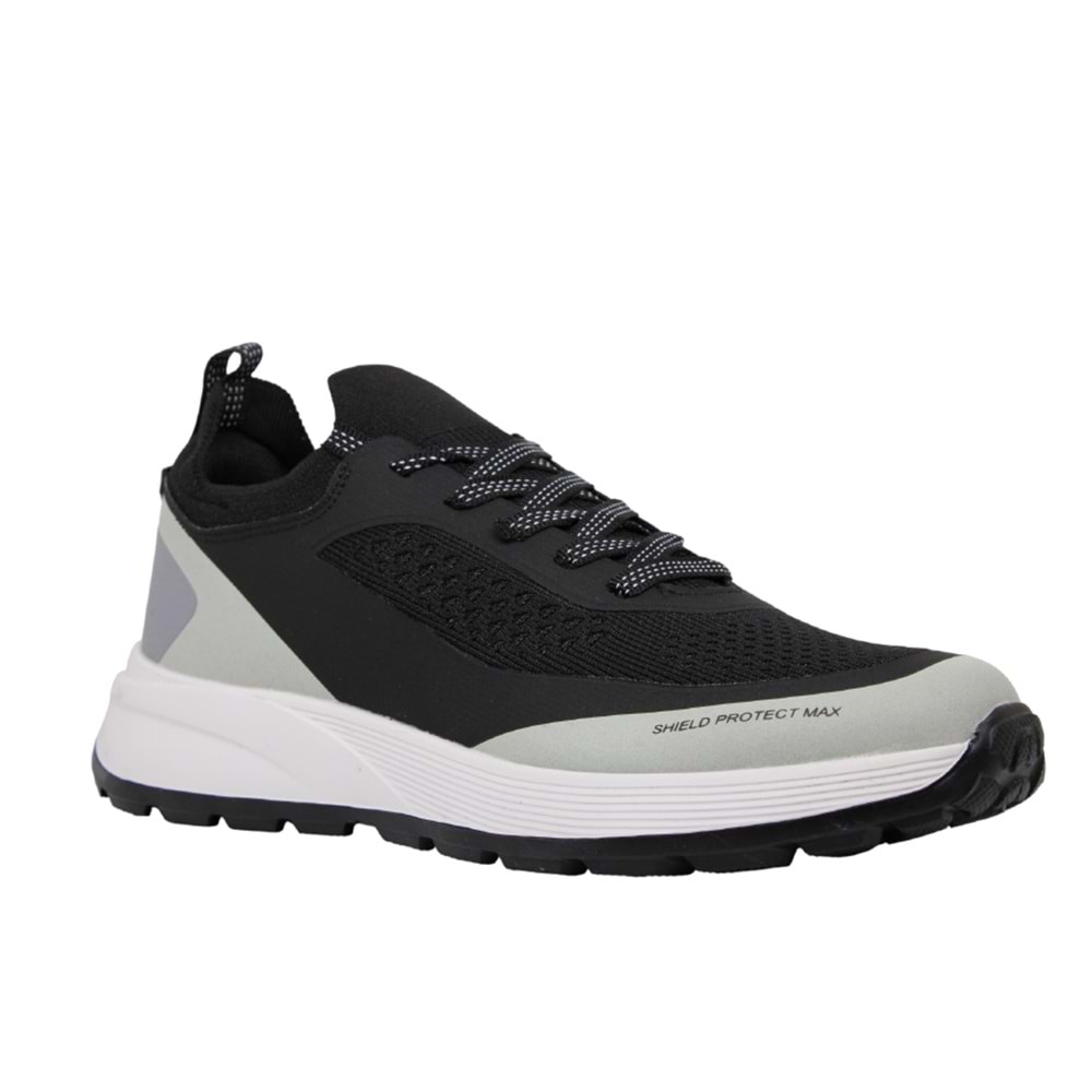 M- CAP SPOR - 21003 - ANORAK / SİYAH-BEYAZ