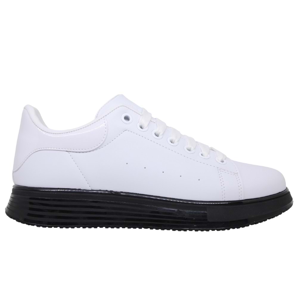 M- CAP SPOR - 2044 - CİLT / BEYAZ-SİYAH