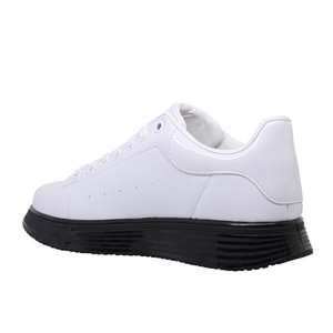 M- CAP SPOR - 2044 - CİLT / BEYAZ-SİYAH
