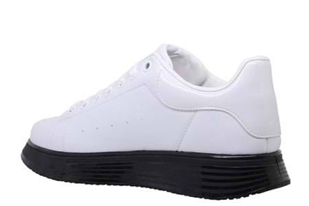 M- CAP SPOR - 2044 - CİLT / BEYAZ-SİYAH