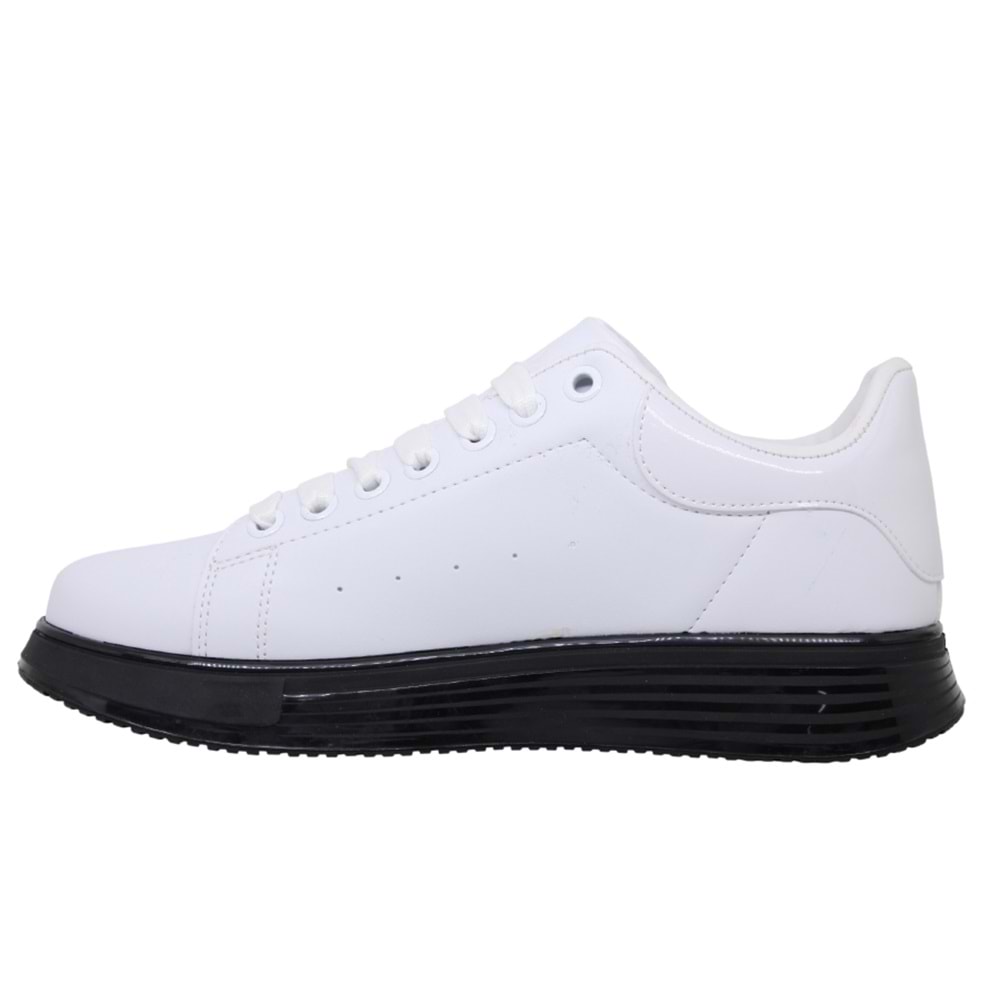 M- CAP SPOR - 2044 - CİLT / BEYAZ-SİYAH