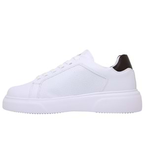 M- CAP SPOR - 2177 - CİLT / BEYAZ-KAHVE