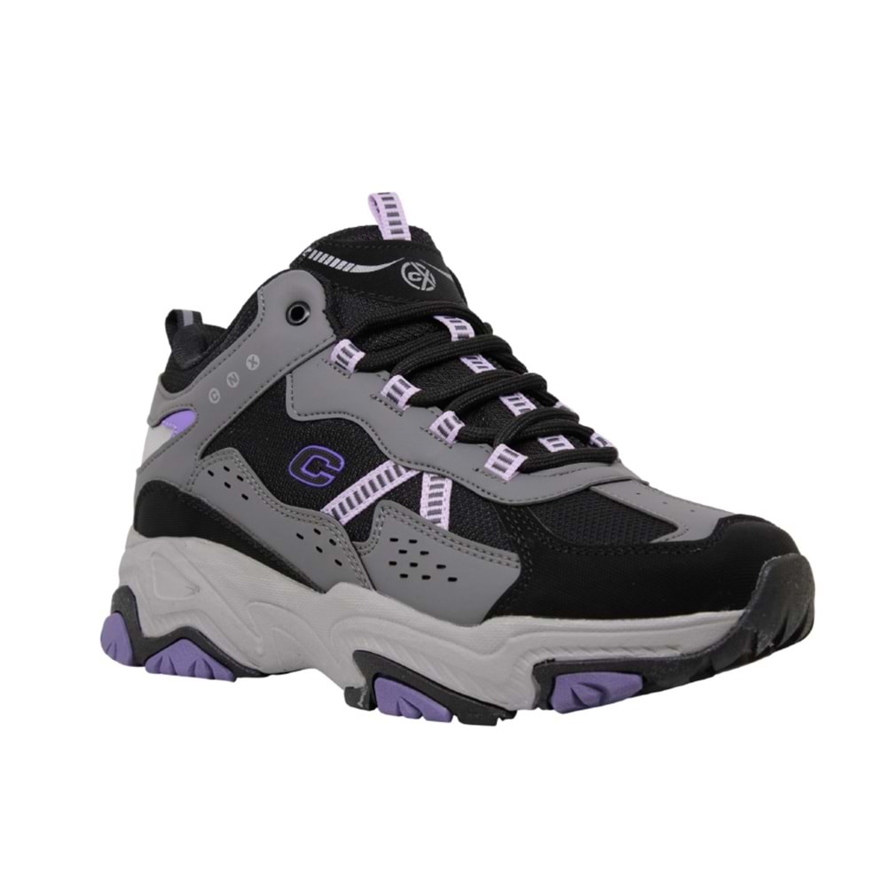 Z- CONPAX SPOR BASKET - 9310 - CİLT / SİYAH-MOR