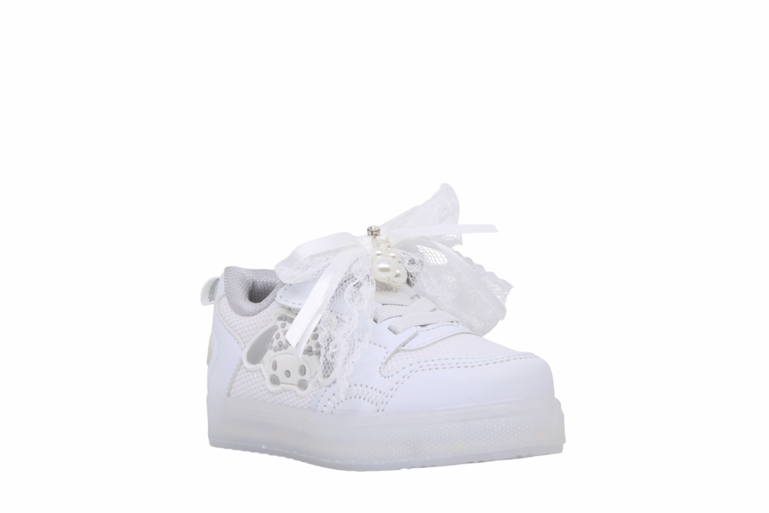 B- CONPAX KİDS SPOR IŞIKLI - 300 - ANORAK / BEYAZ-BUZ