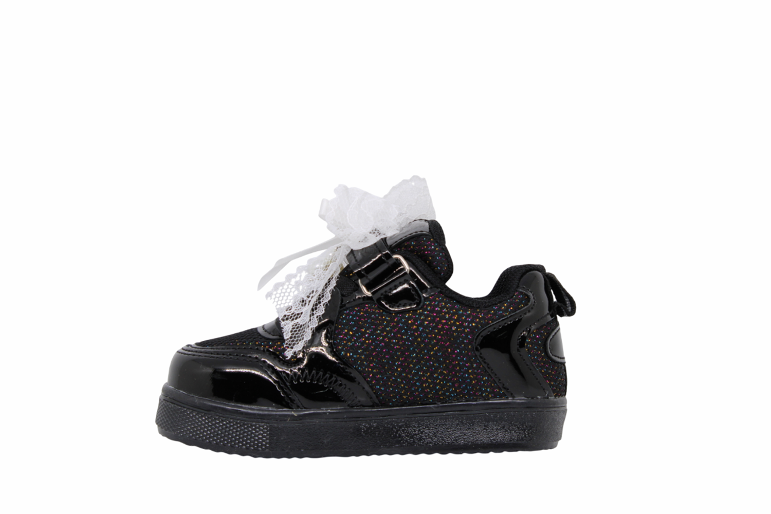 B- CONPAX KİDS SPOR IŞIKLI - 300 - ANORAK / SİYAH