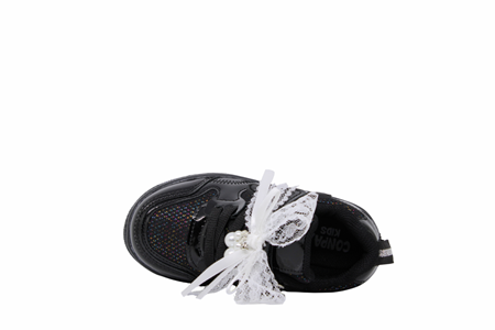 B- CONPAX KİDS SPOR IŞIKLI - 300 - ANORAK / SİYAH