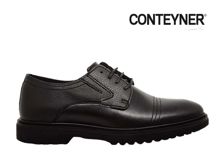 M- CONTEYNER AYAKKABI - 455-01 - ROYAL-SİYAH-KARAYEL