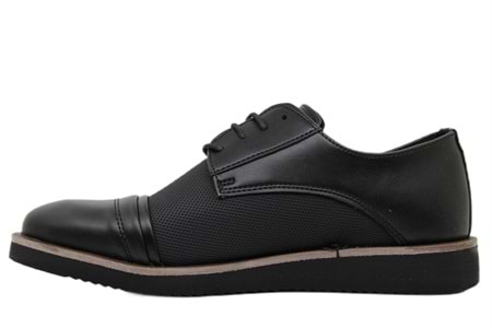 M- CONTEYNER AYAKKABI - 481-01 - ROYAL-SİYAH-GÜRÇEK-SİYAH