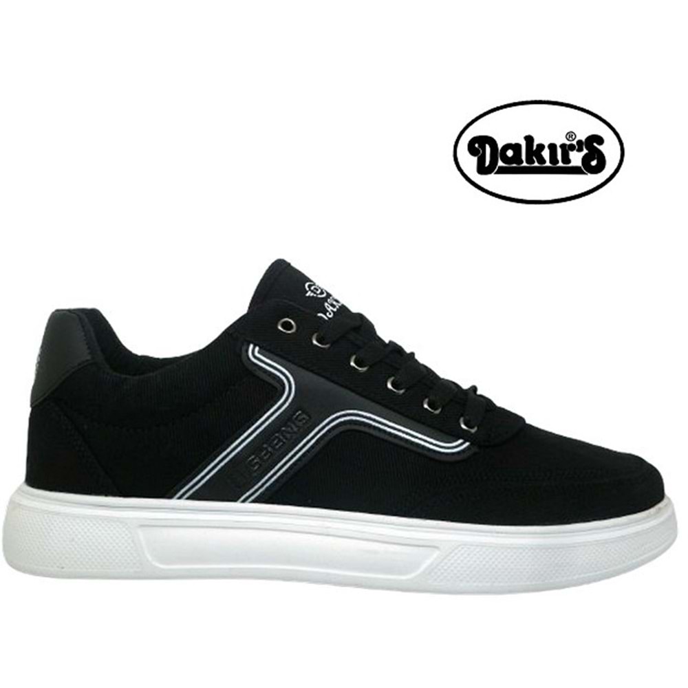 M- DAKIRS KETEN - 034 - SİYAH-BEYAZ