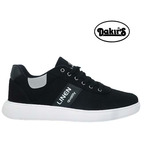 M- DAKIRS KETEN - 125 - SİYAH-BEYAZ