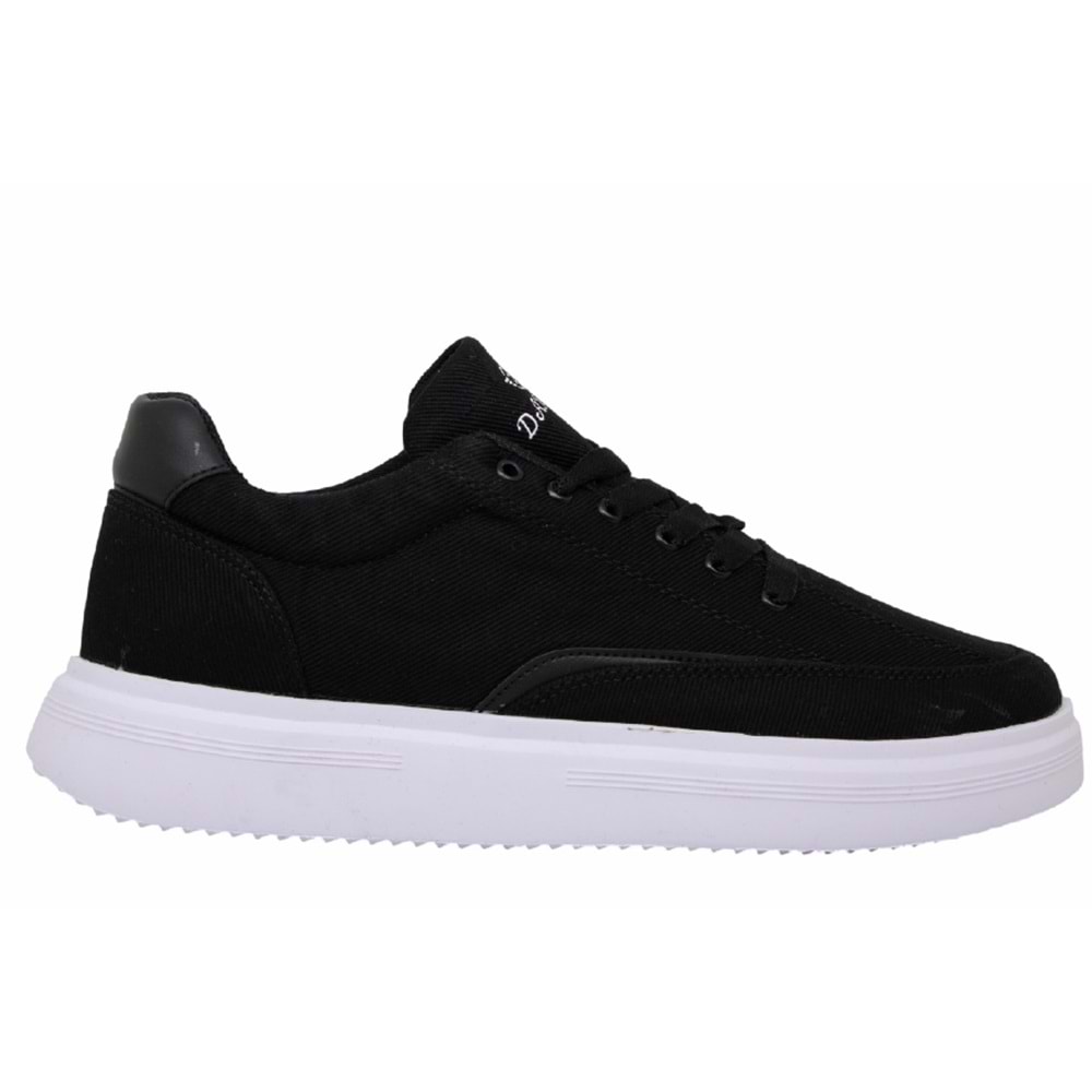 M- DAKIRS KETEN - 2297 - SİYAH-BEYAZ
