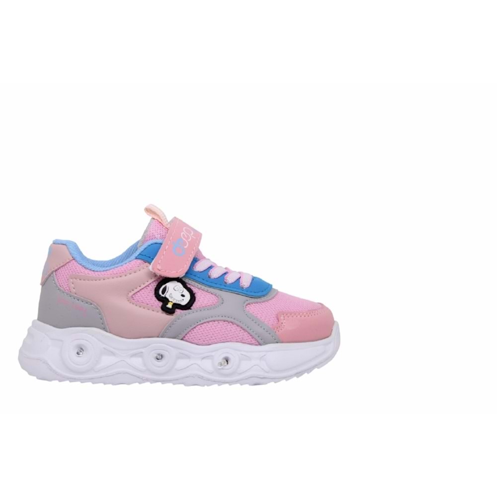 P- DEEP SPOR - IŞIKLI - 1115 - ANORAK / PEMBE-B.MAVİ