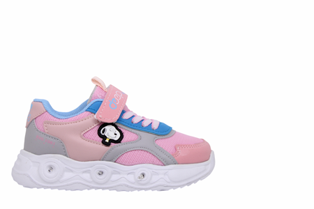 P- DEEP SPOR - IŞIKLI - 1115 - ANORAK / PEMBE-B.MAVİ