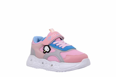 P- DEEP SPOR - IŞIKLI - 1115 - ANORAK / PEMBE-B.MAVİ