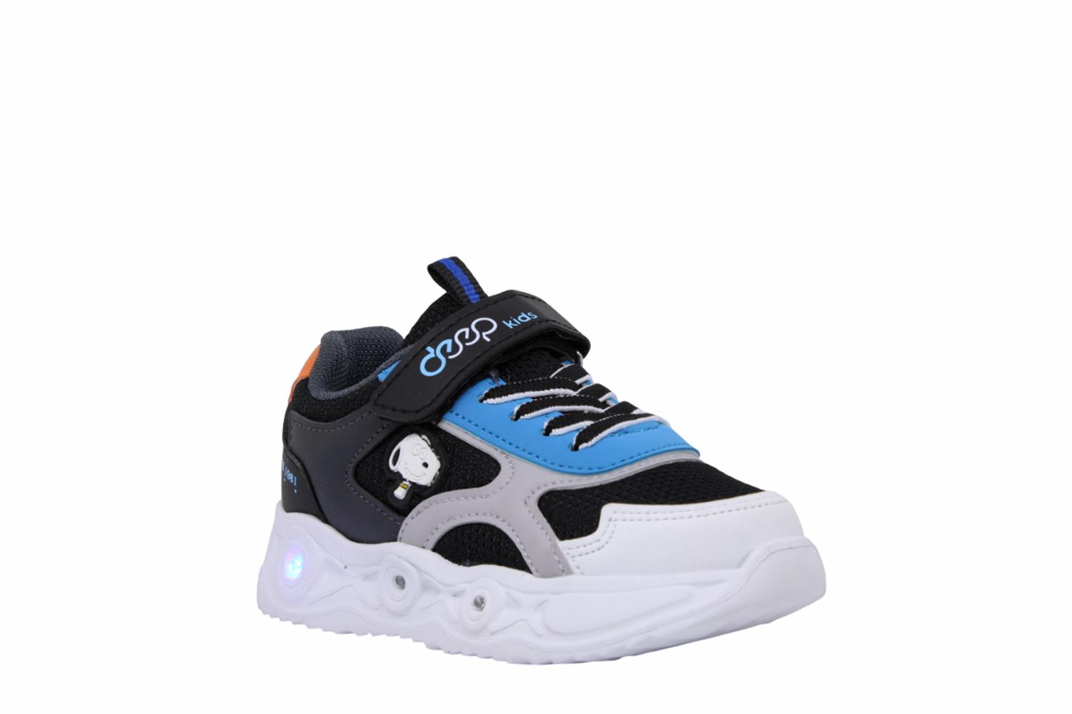 P- DEEP SPOR - IŞIKLI - 1115 - ANORAK / SİYAH-FÜME