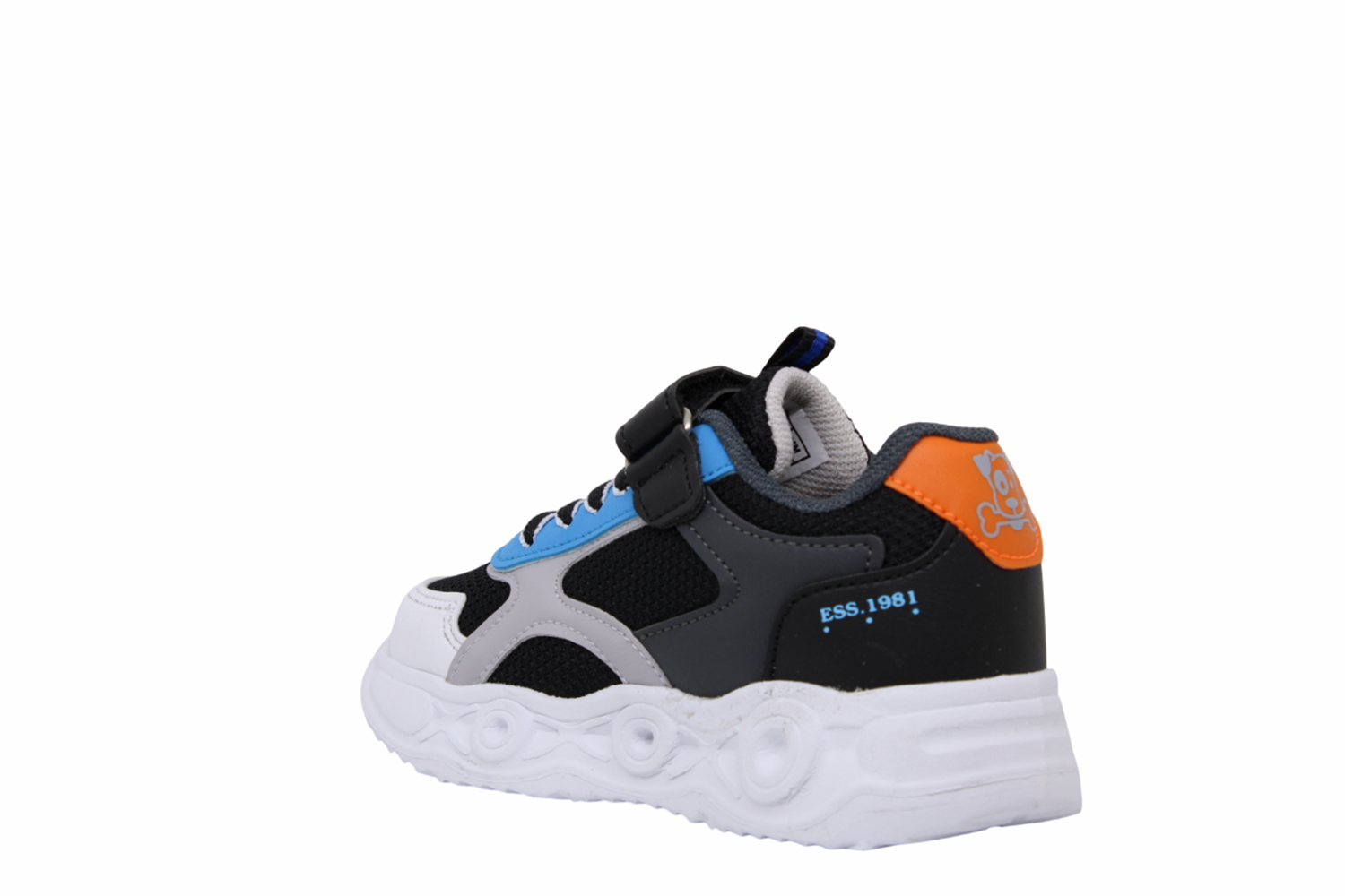 P- DEEP SPOR - IŞIKLI - 1115 - ANORAK / SİYAH-FÜME