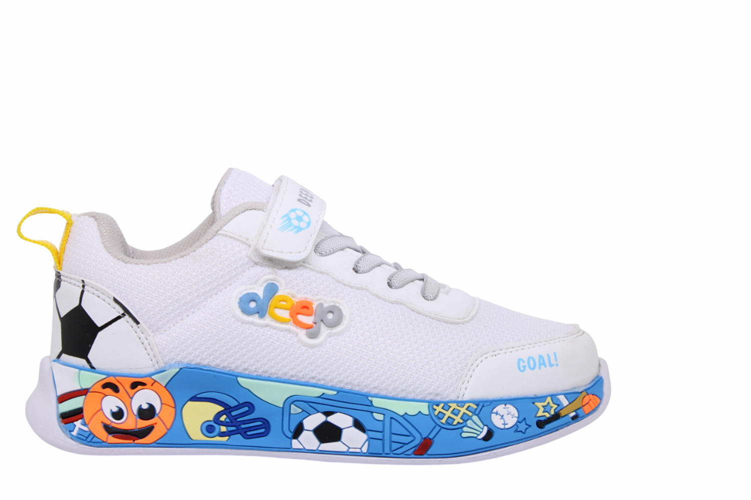 F- DEEP SPOR - 035 - ANORAK / BEYAZ-BUZ