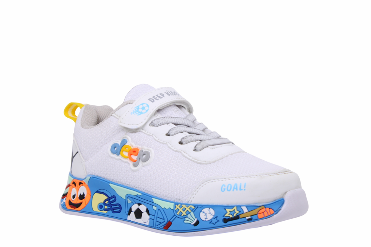 F- DEEP SPOR - 035 - ANORAK / BEYAZ-BUZ