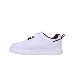 F- DEEP SPOR - 2404 - CİLT / BEYAZ-KAHVE