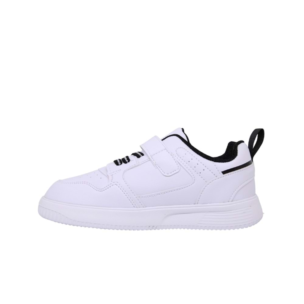 F- DEEP SPOR - 2404 - CİLT / BEYAZ-SİYAH