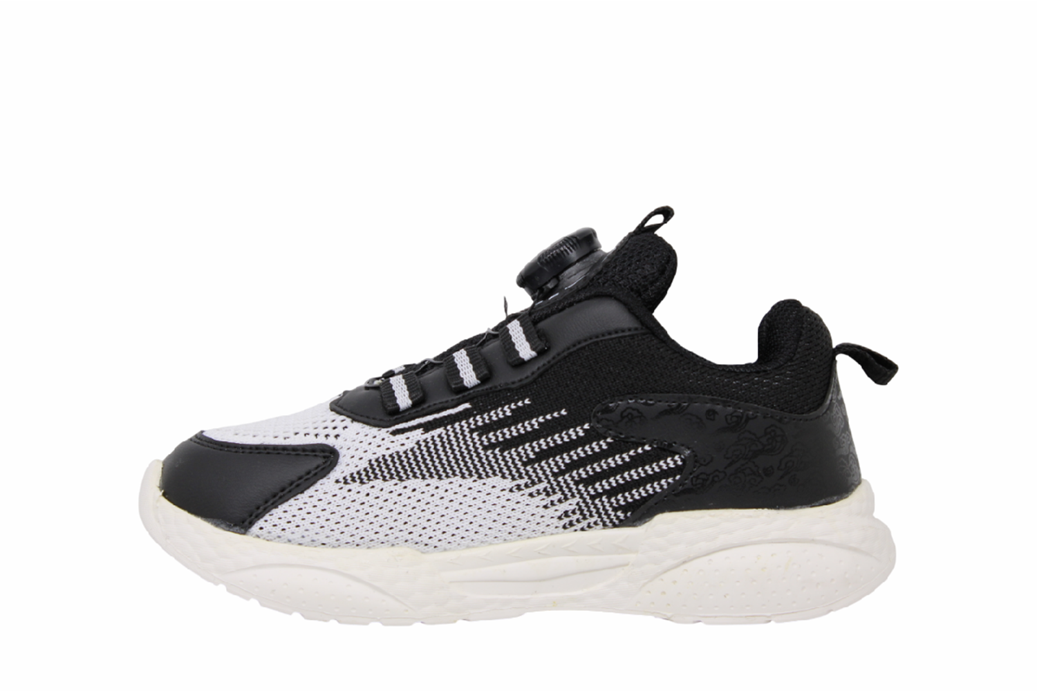 F- DEEP SPOR - 345 - TRİKO / SİYAH-BEYAZ