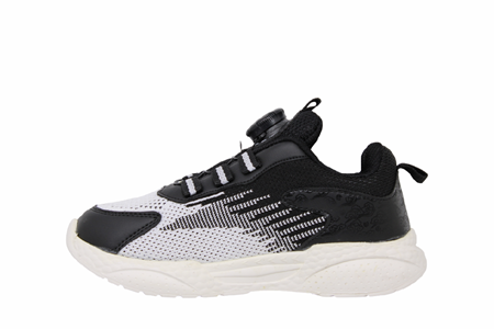 F- DEEP SPOR - 345 - TRİKO / SİYAH-BEYAZ