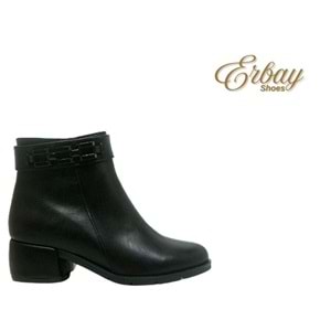 Z- ERBAY BOT KISA - 4006 - SİYAH-CİLT