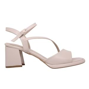 Z- ERBAY SANDALET - PLATFORM - 402 - CİLT-BEJ - 41-42 NO