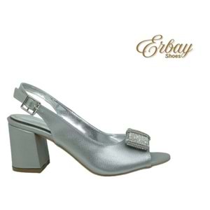 Z- ERBAY SANDALET - AYAKKABI - 08 - GÜMÜŞ