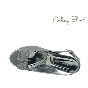 Z- ERBAY SANDALET - AYAKKABI - 08 - GÜMÜŞ