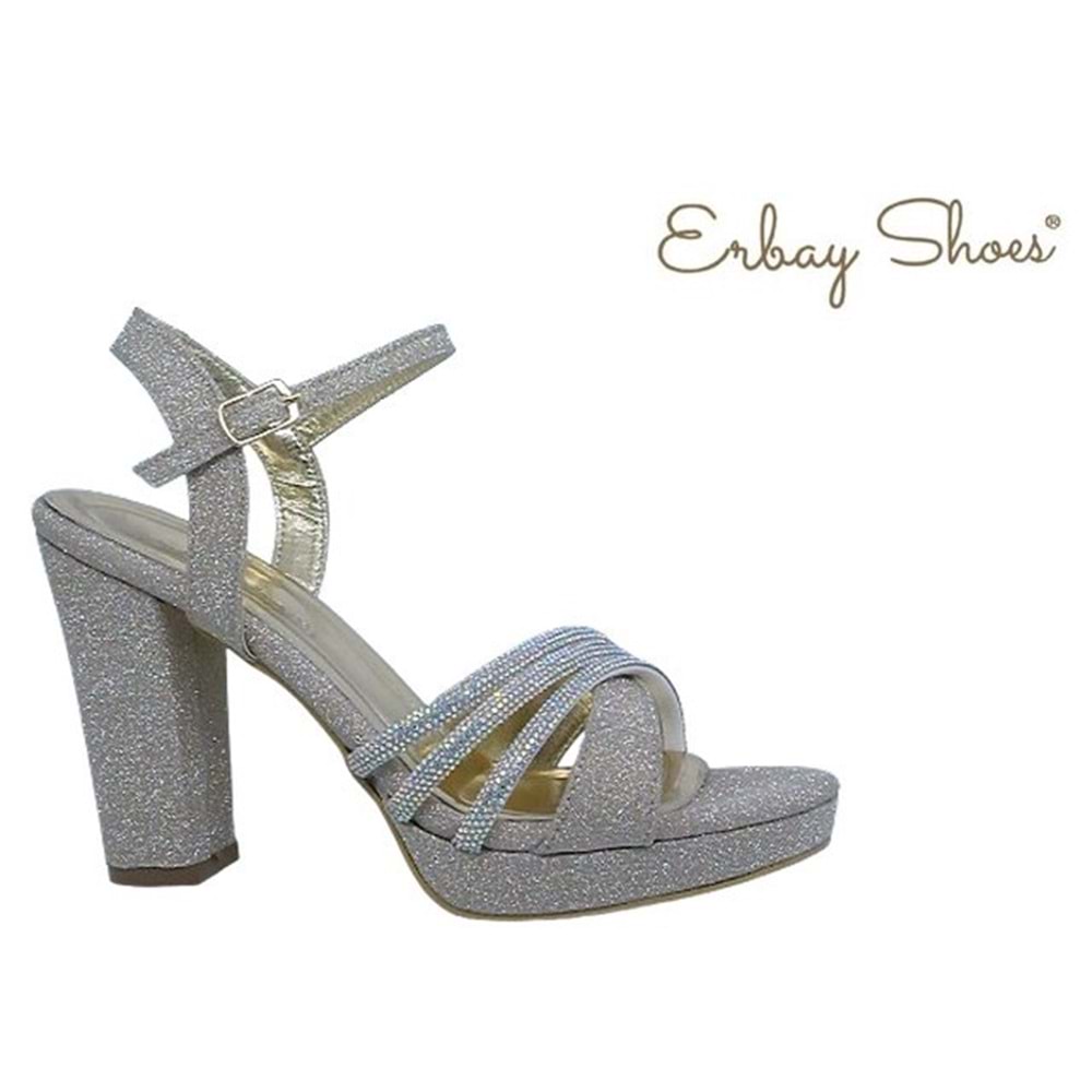 Z- ERBAY SANDALET - PLATFORM - 383 - SİMLİ-ALTIN