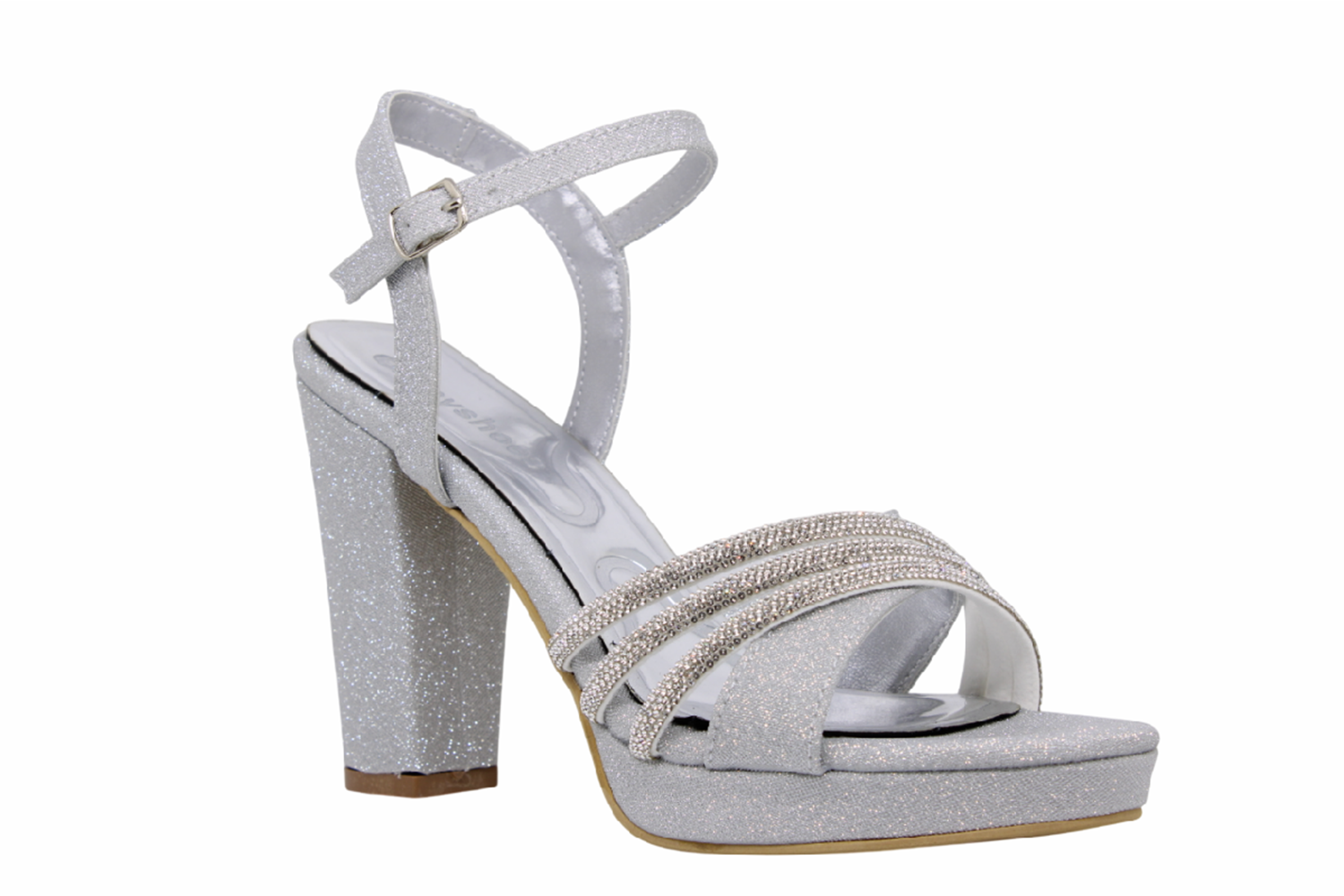 Z- ERBAY SANDALET - PLATFORM - 383 - SİMLİ-GÜMÜŞ