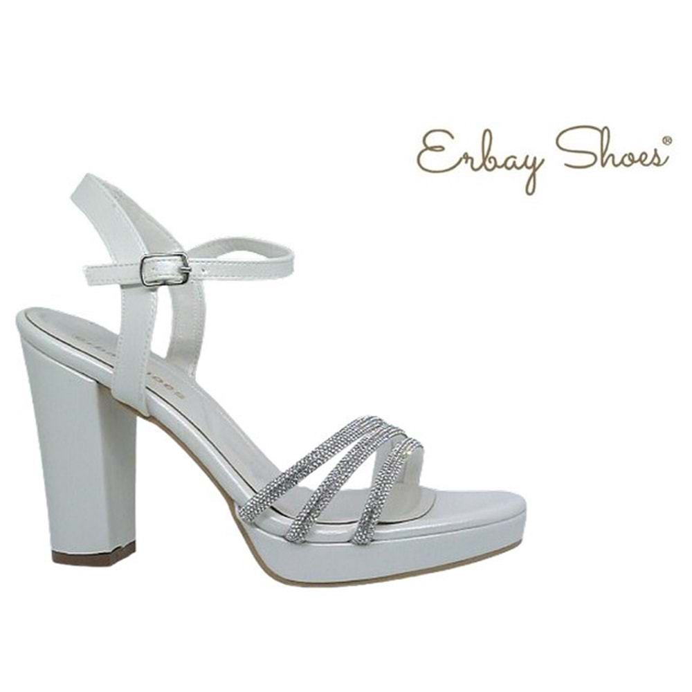 Z- ERBAY SANDALET - PLATFORM - 384 - CİLT-SEDEF