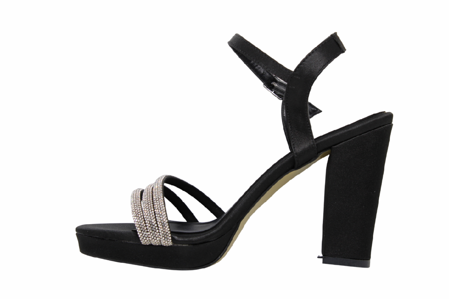 Z- ERBAY SANDALET - PLATFORM - 384 - CİLT-SİYAH