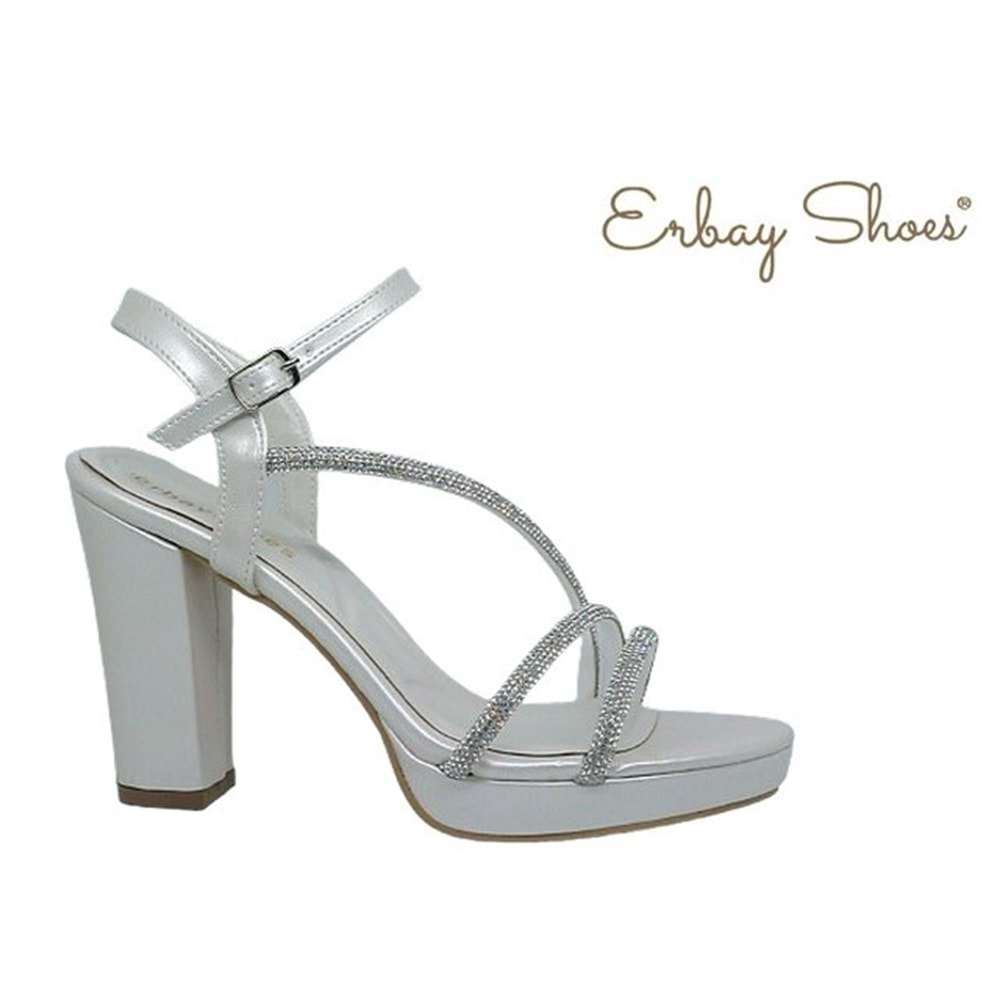 Z- ERBAY SANDALET - PLATFORM - 388 - CİLT-SEDEF