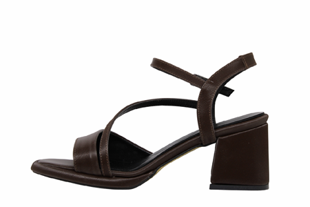 Z- ERBAY SANDALET - PLATFORM - 402 - CİLT-ACI-KAHVE