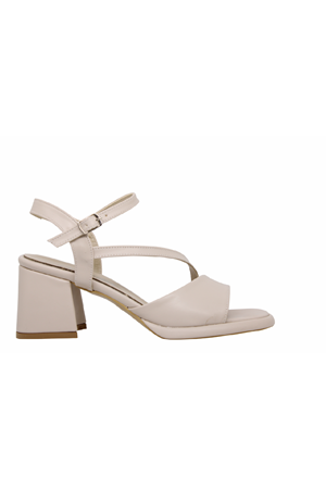 Z- ERBAY SANDALET - PLATFORM - 402 - CİLT-BEJ