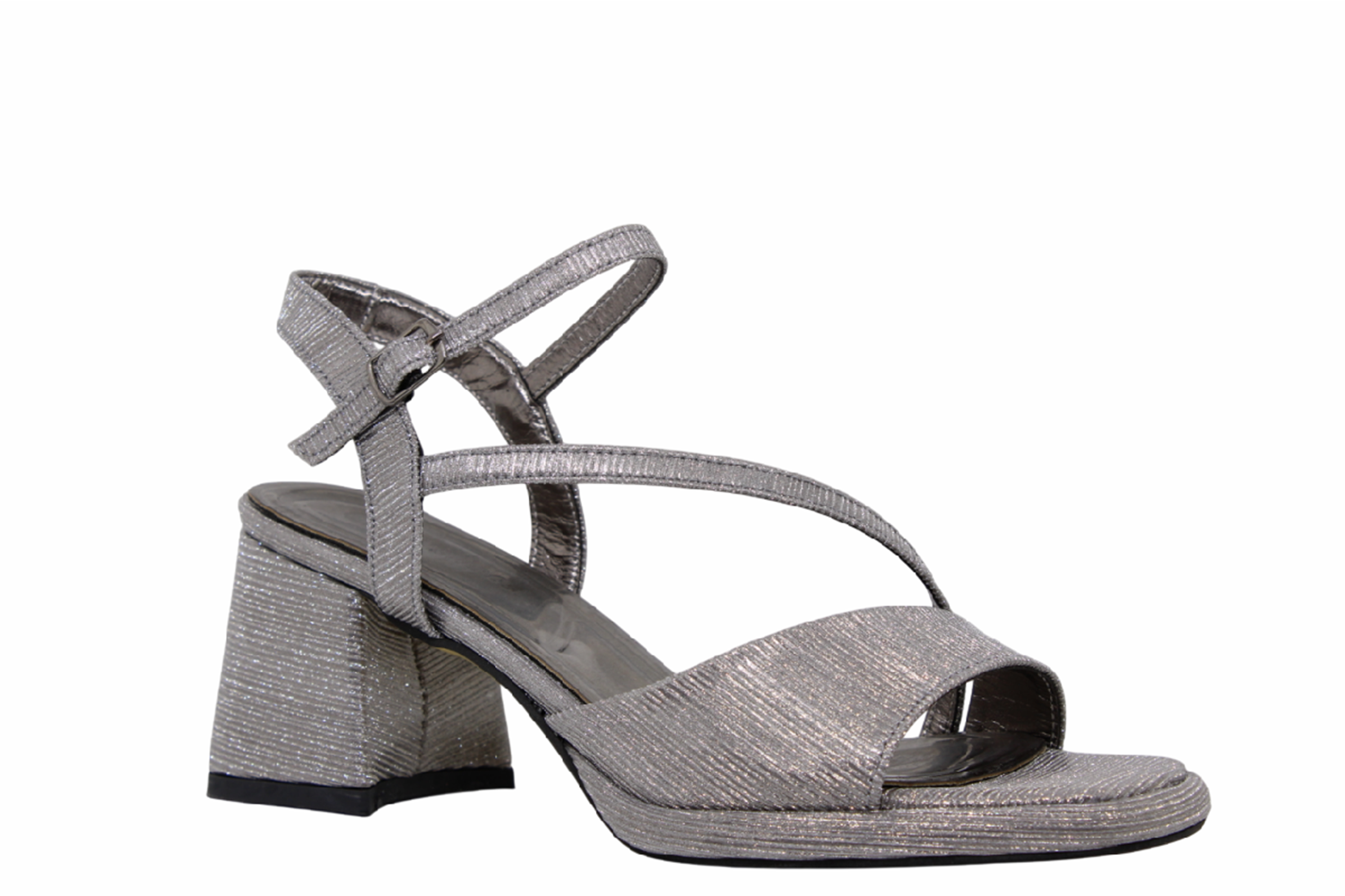 Z- ERBAY SANDALET - PLATFORM - 402 - SİMLİ-PLATİN