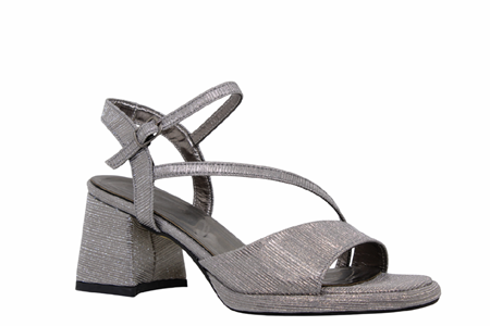 Z- ERBAY SANDALET - PLATFORM - 402 - SİMLİ-PLATİN