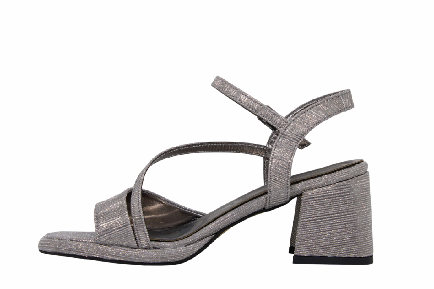 Z- ERBAY SANDALET - PLATFORM - 402 - SİMLİ-PLATİN