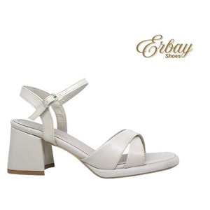 Z- ERBAY SANDALET - PLATFORM - 405 - CİLT-BEJ