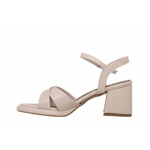 Z- ERBAY SANDALET - PLATFORM - 405 - CİLT-BEJ
