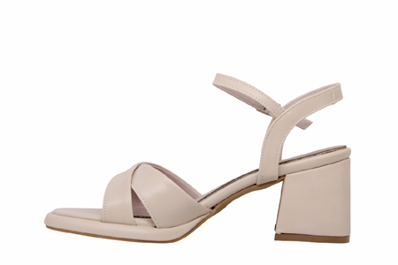 Z- ERBAY SANDALET - PLATFORM - 405 - CİLT-BEJ