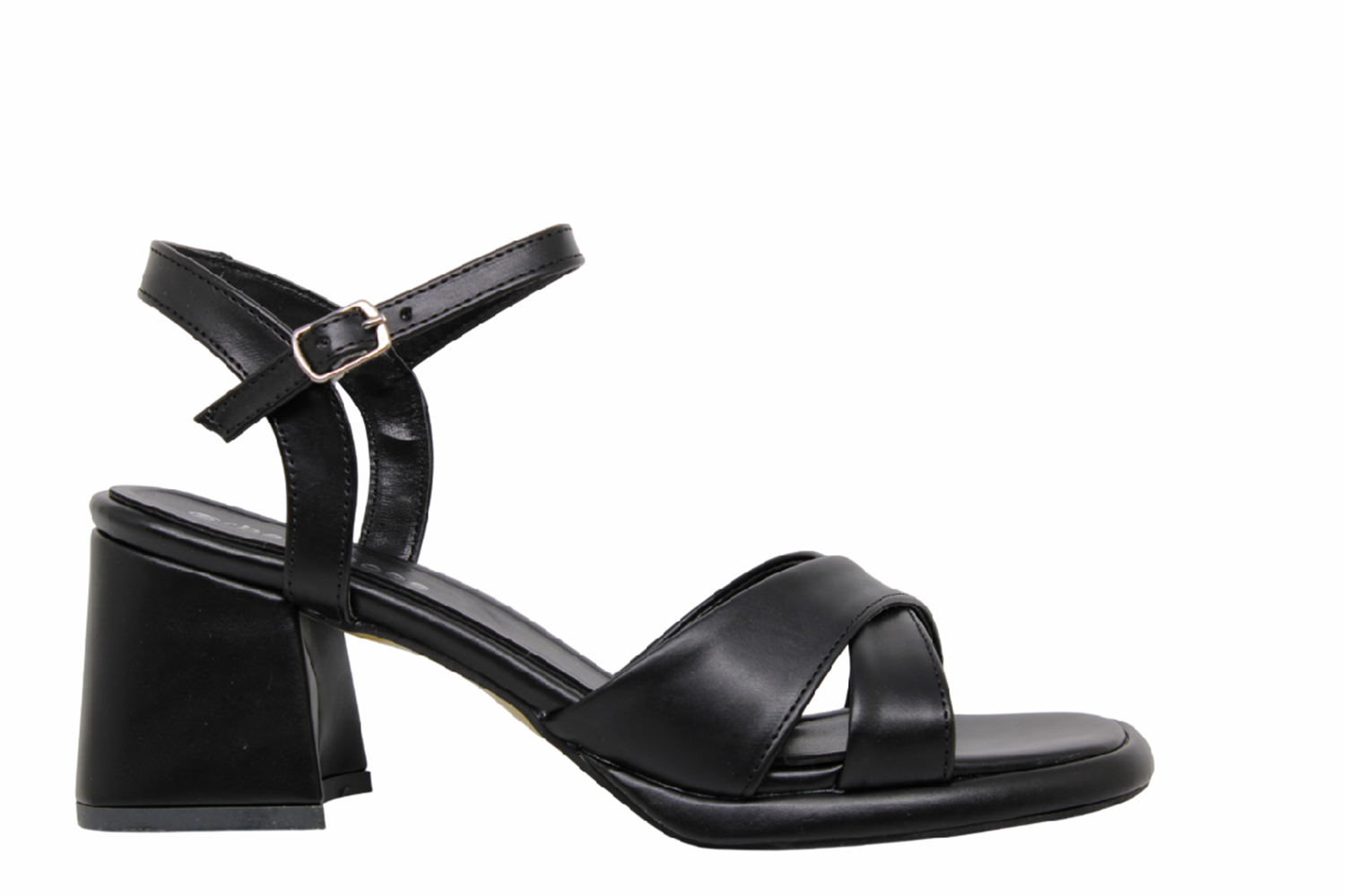 Z- ERBAY SANDALET - PLATFORM - 405 - CİLT-SİYAH