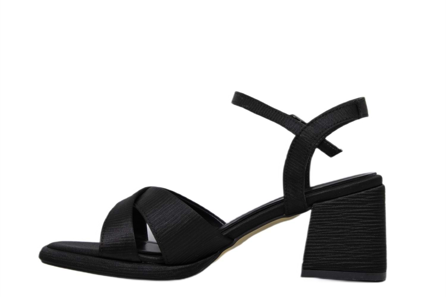 Z- ERBAY SANDALET - PLATFORM - 405 - CİLT-SİYAH-KIRIK