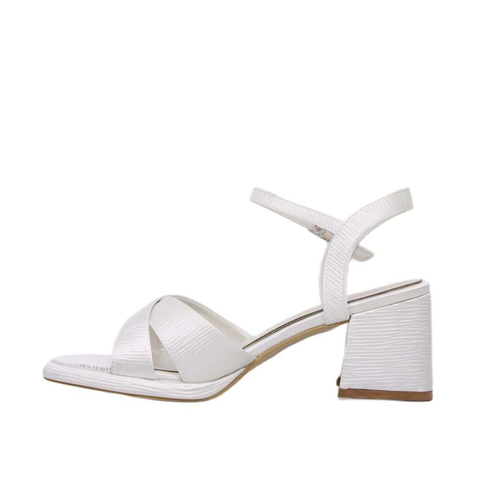 Z- ERBAY SANDALET - PLATFORM - 405 - CİLT-SEDEF-KIRIK