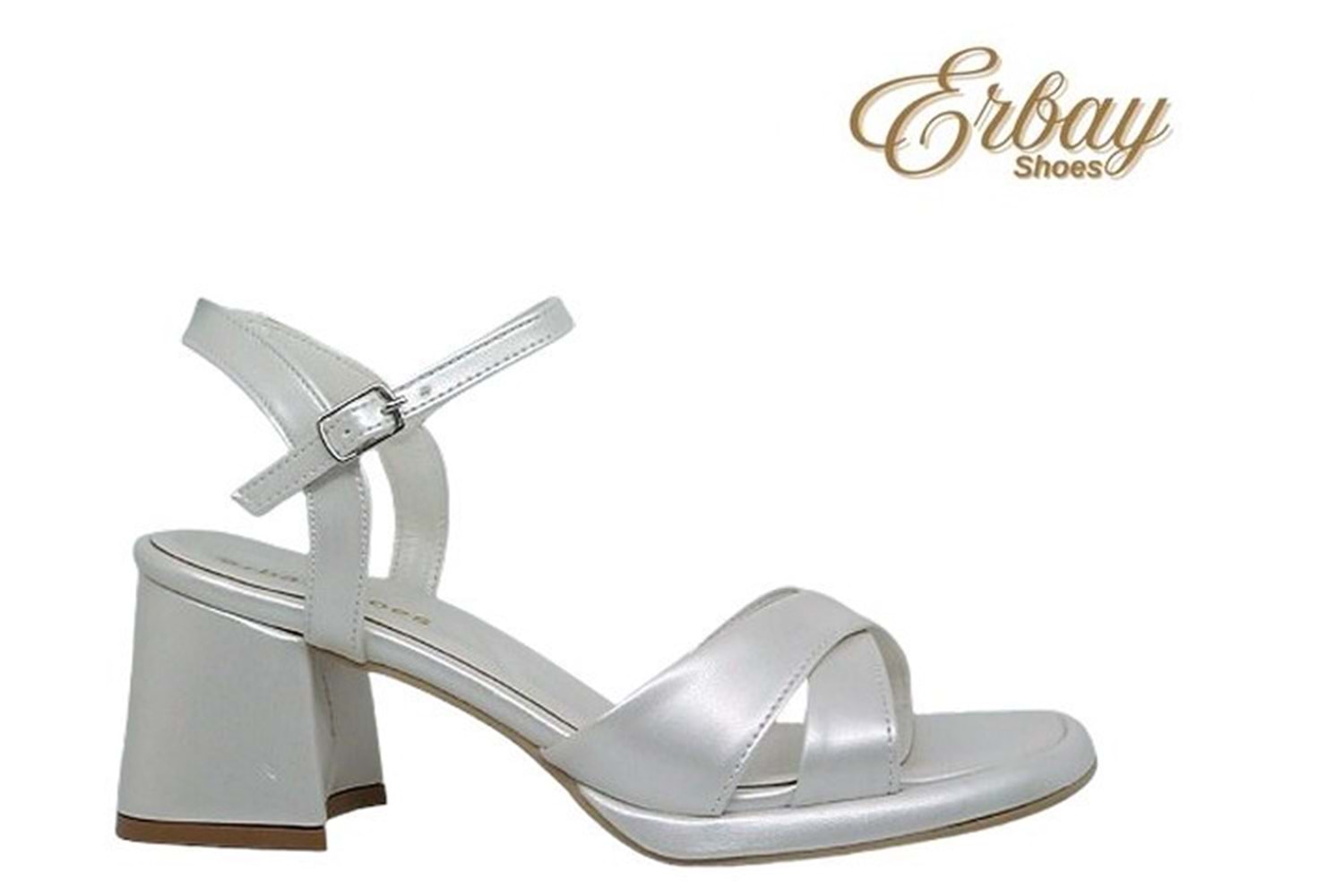Z- ERBAY SANDALET - PLATFORM - 405 - CİLT-SEDEF