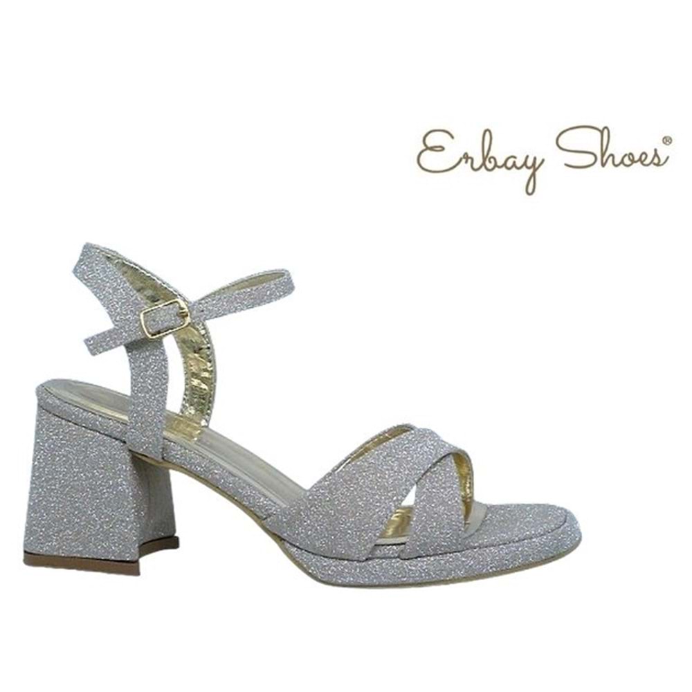 Z- ERBAY SANDALET - PLATFORM - 405 - SİMLİ-ALTIN