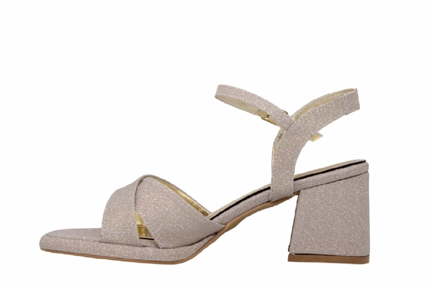 Z- ERBAY SANDALET - PLATFORM - 405 - SİMLİ-ALTIN